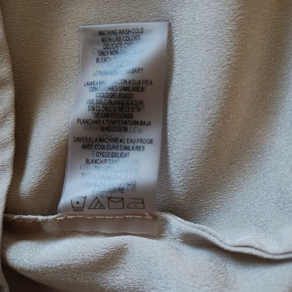 CALVIN KLEIN WOMEN’S SIZE XS FLORAL LINED LIGHTWEIGHT CLASSY BLOUSE. - Picture 11 of 12